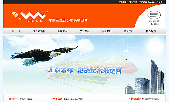 网站建设套餐案例A312效果图